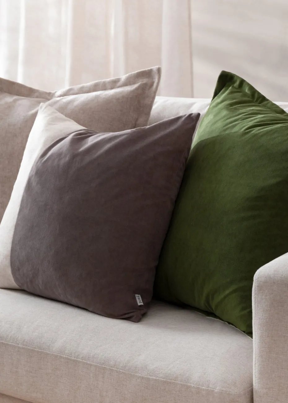 Yard Dune Chenille Natural Cushion (50 x 50 x 8 cm)