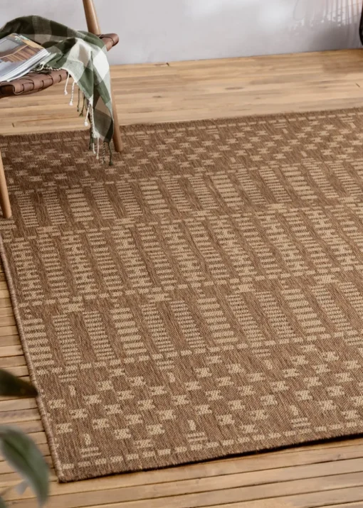 Yard Natural Seagrove Jute Effect Indoor/Outdoor Rug