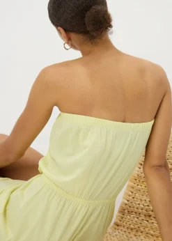 Yellow Bandeau Playsuit
