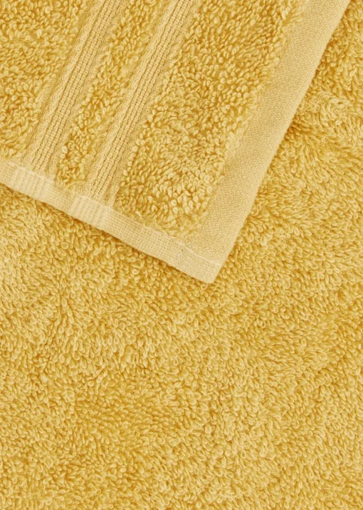 Yellow Chenille Bath Mat