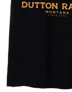 Yellowstone Black Dutton Ranch Short Sleeved T-Shirt