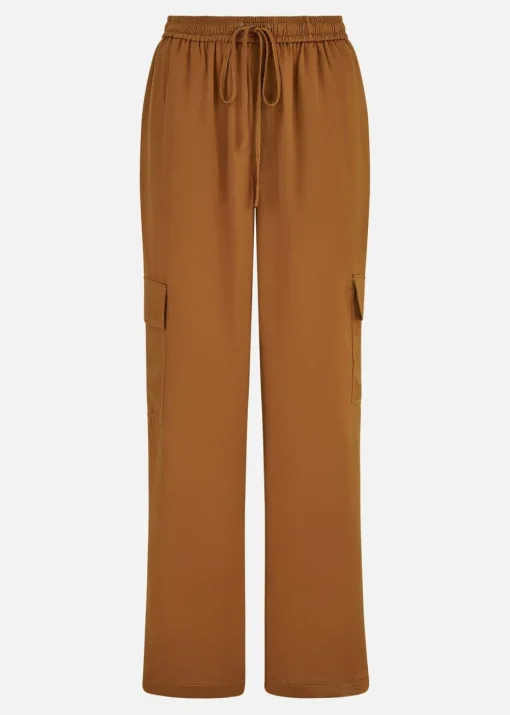 Yumi Orange Cargo Trousers